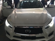 英菲尼迪Q50L汽車音響改裝德國海螺|成都美聲汽車音響改裝