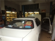 羅定金聲匯汽車音響——老凌志400改裝導(dǎo)航