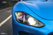超靚車型改裝！專屬保時捷的“金屬藍(lán)”車身改色
