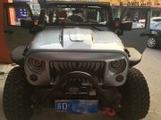 JEEP牧馬人汽車音響改裝升級+尾箱工藝——常州至上音樂