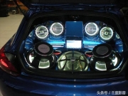 北京大眾邁騰汽車音響改裝勁浪165AS3