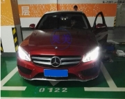 深圳奔馳新C C200 C80 安裝無鑰匙進入