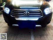 淮安陳工改燈店 豐田漢蘭達升級燈光雙光透鏡氙氣燈日行燈