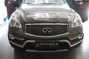 深圳专业汽车音响隔音改装英菲尼迪FX35音响隔音升级