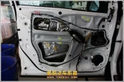 本田CRV改装全车LK金卫士隔音——佛山途歌汽车音响