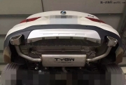 宝马X4改装tygw方形排气  跨界车的魅力