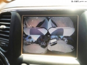 吉普大切诺基改装360全景行车记录仪，360全景为您护航护驾