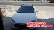 特斯拉安裝whispbar車頂架prorack橫桿和whispbar車頂自行車架