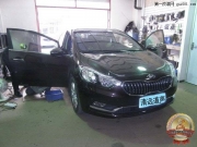清遠(yuǎn)汽車音響改裝 隔音升級——起亞K3音響改裝