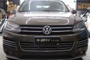 寧波改燈    大眾途銳車(chē)燈低配鹵素?zé)羯?jí)原廠高配LED淚眼...