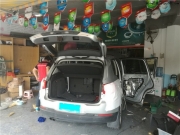 福田汽車音響改裝 深圳車樂匯大眾途觀改裝詩蔓ST4功放