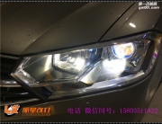 太原新寶來車燈改裝GTR LED雙光透鏡
