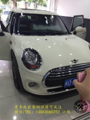 廈門Mini改裝原廠NBT主機大屏套件，七彩光圈太漂亮了！