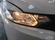 【廣州礪光車燈】 又見本田新飛度改燈：海拉5透鏡+日行燈