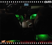 太原寶馬X5裝九色氛圍燈