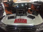 石家莊鴻翔專業(yè)音響改 豐田v8汽車音響隔音升級(jí)