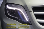 奔馳GLK車燈改裝海拉6雙光透鏡氙燈LED日行燈大燈總成【重...