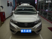【佛山音響改裝酷車旋律】飛度音響改裝前后門摩雷聽寶