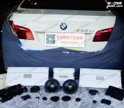 濟(jì)南孚卡悅聽(tīng)汽車音響 寶馬525音響改裝德國(guó)BRAX、HELIX、MATCH