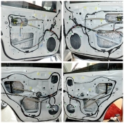 豐田蘭德酷路澤賽倫科特隔音降噪|成都美聲汽車(chē)音響改裝