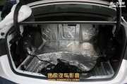 奧迪A6全車賽倫科特隔音——佛山途歌汽車音響