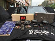 奔馳ML400改裝摩雷汽車(chē)音響_柔和的高音如林幽靜
