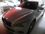 常平汽車音響改裝 東莞車樂匯英菲尼迪Q50L改裝詩蔓ST4功放