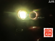 石家莊寶馬X1原車大燈升級飛利浦XV4800燈泡霧燈升級