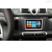 深圳奔馳SMART斯瑪特DVD導航一體機，換大屏