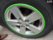 轮胎保护圈 汽车轮胎装  包保护轮胎钢圈不被刮花