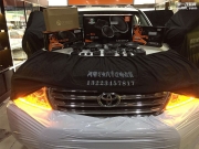 非常城市石家莊鴻翔改裝蘭德酷路澤升級(jí)意大利赫茲音響