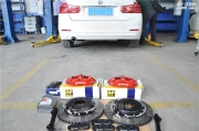 寶馬3系改裝AP9200剎車套裝提升制動(dòng)性能