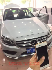 廈門奔馳新C200加裝原廠伸縮倒車+柏林之聲高音