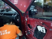 丹東路虎攬勝升級(jí)意大利赫茲三分頻-盛海汽車音響