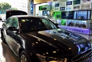 奧迪A6無損汽車音響改裝意大利ATI|成都美聲汽車音響改裝