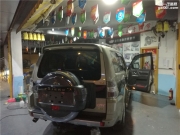 布吉汽車音響改裝  深圳車樂匯三菱帕杰羅改裝詩蔓 SQ4功放