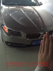 廈門寶馬改裝528領(lǐng)先加裝隱藏式行車記錄儀+升窗模塊