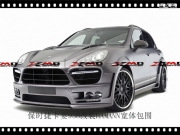 [外觀] 保時捷卡宴958改裝HAMANN寬體包圍 前杠 后杠 側(cè)裙 輪眉 排氣