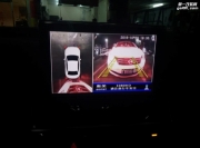 深圳奥迪A8改装360度全景行车记录仪