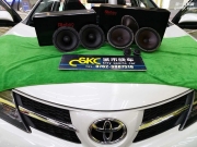 城市快車出品-豐田RAV4安裝雷貝琴C6A-河源地區(qū)