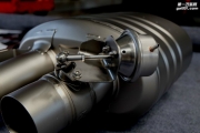 改装分享-宝马F10 M5改装天蝎钛合金运动排气