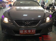 【廣州礪光車燈】 豐田銳志大燈升級：小糸Q5+天使眼+惡魔眼