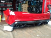CLA200升級AN正品A45套件，配大碳纖維后唇，AK四出尾喉