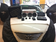 深圳賽電汽車音響—豐田銳志汽車音響改裝丹拿232+勁浪音響