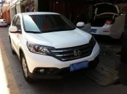 上海酷蛋汽車音響--新CR-V無損安裝美國金鳳凰 圣美歌功放....