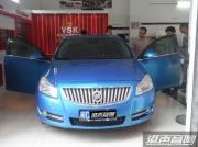武漢汽車(chē)音響改裝  別克新君威音響改裝升級(jí)德國(guó)彩虹
