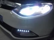 MG6汽车改装氙气大灯全新Q5双光透镜安定器白色天使眼LED泪眼