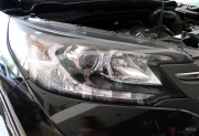 【炫酷改燈】廣州改燈 本田CRV燈光太暗升級車燈改裝