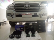 酒泉至善汽車音響 豐田蘭德酷路澤音響改裝德國EIMAN、HELIX