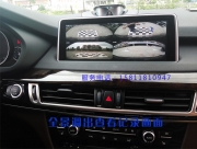深圳宝马X5改装奥美360度全景行车记录仪